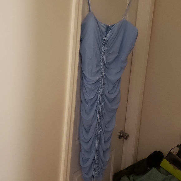 Fashion Nova Ruched Dress - Picture 6 of 7